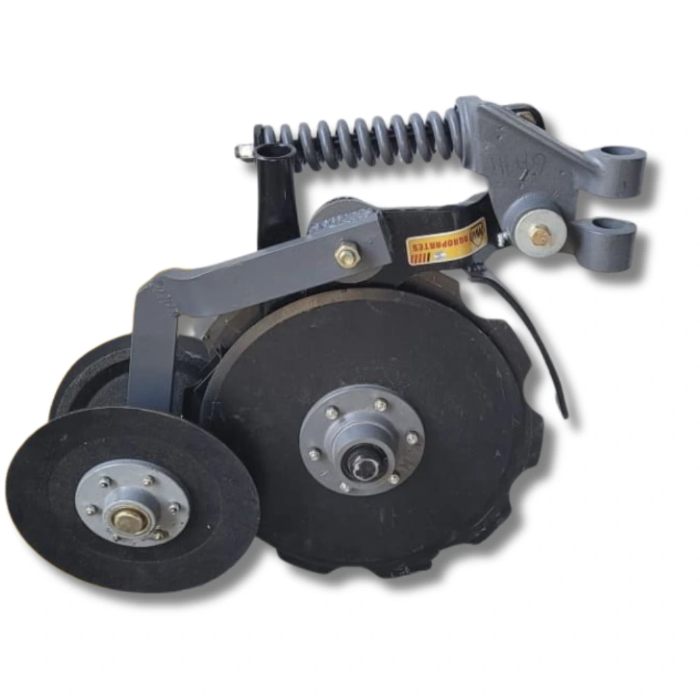 DOBLE DISCO FERTILIZADOR CON TAPADOR Y RESORTE